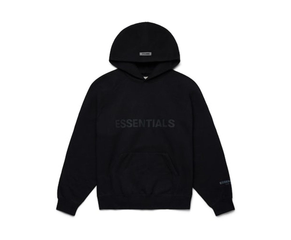 Fear of God Essentials Pullover Hoodie Applique Logo Dark Slate/Stretch Limo/Black